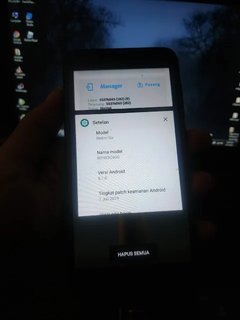 CARA PASANG TWRP DAN ROOT REDMI GO ( TIARE )