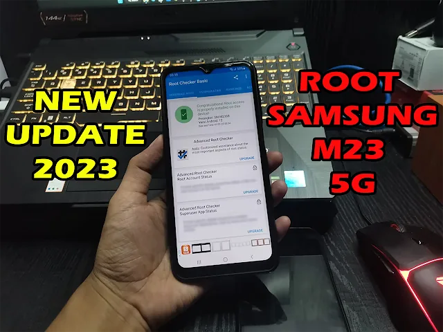 CARA ROOT SAMSUNG M23 ANDROID 12