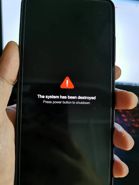 Terbaru Cara Atasi Xiaomi Redmi Note 8 (Gingko) Setelah Ganti Twrp Dari Menu TWRP terkena " The System Has been Destroyed "