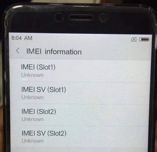 TIPS MENGATASI IMEI HILANG XIAOMI REDMI 4X SETELAH DOWNGRADE DARI MIUI 9 NOUGAT KE MIUI 8 MARSMALOW